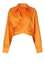 Wrap Shirt Closa - Apricot