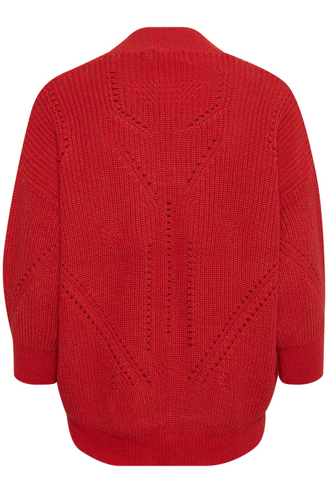 Knit OCEANE RODEO red- LAST ONE SIZE S