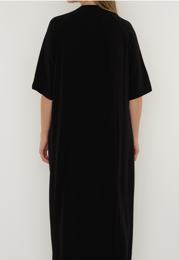 Dress Flori - Black- LAST ONE SIZE S