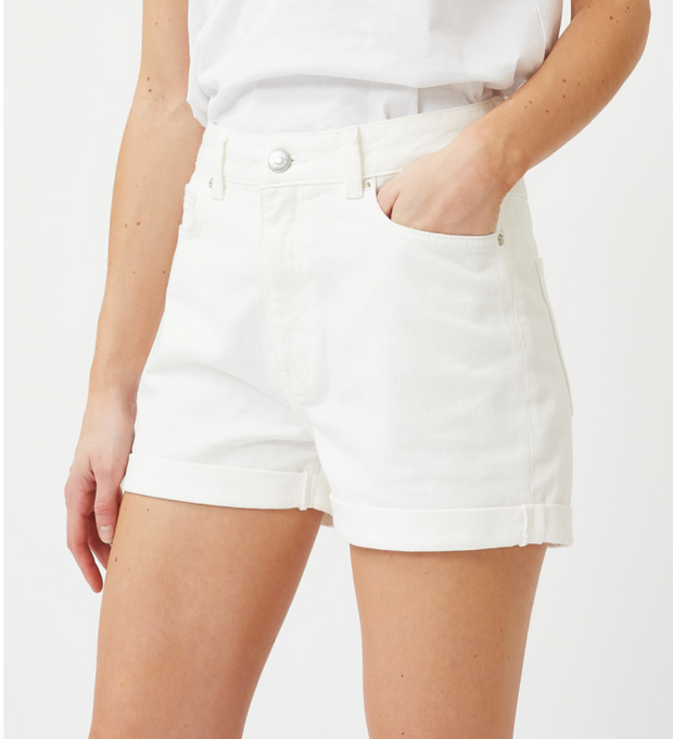 Shorts Abarna White Minium Fashion